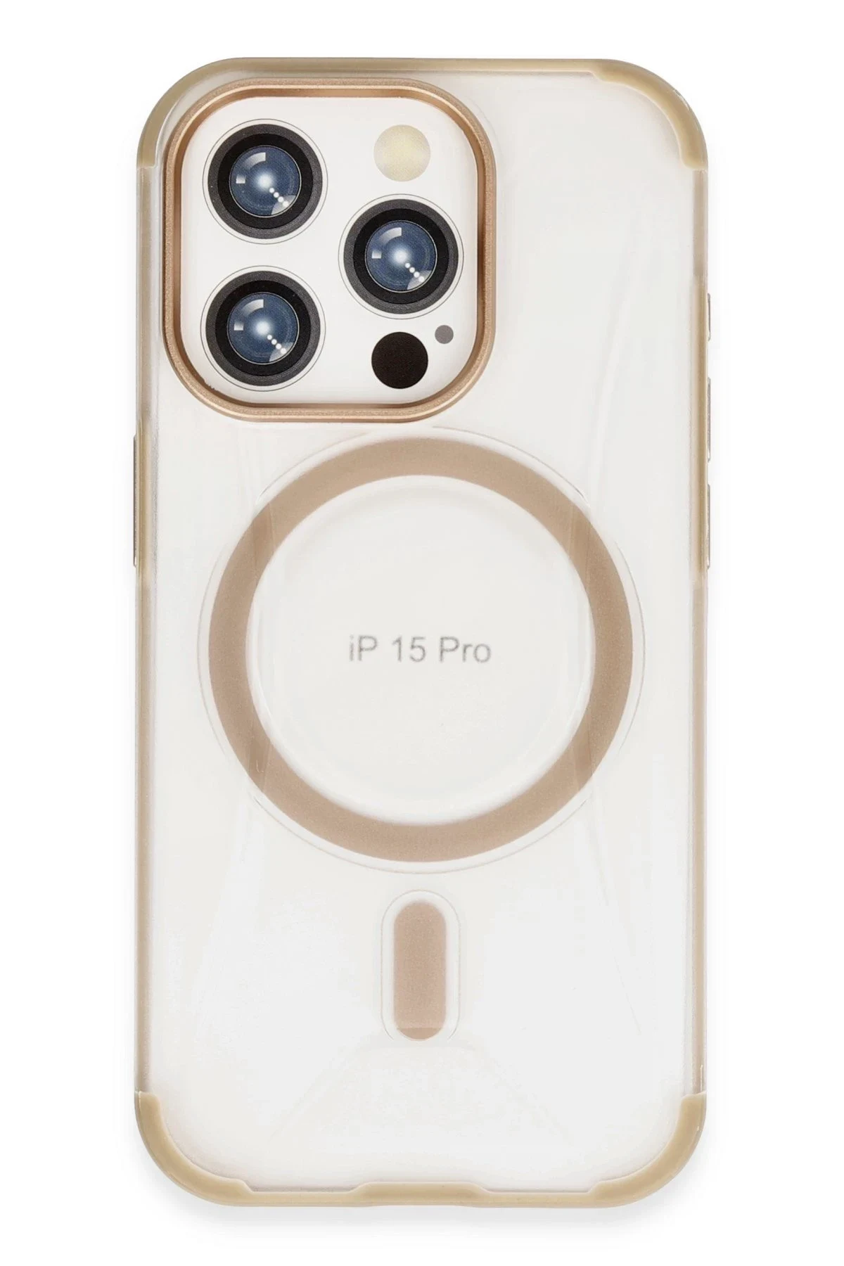 Joko Apple iPhone 15 Pro Max Hilton Magsafe Kapak - Gold