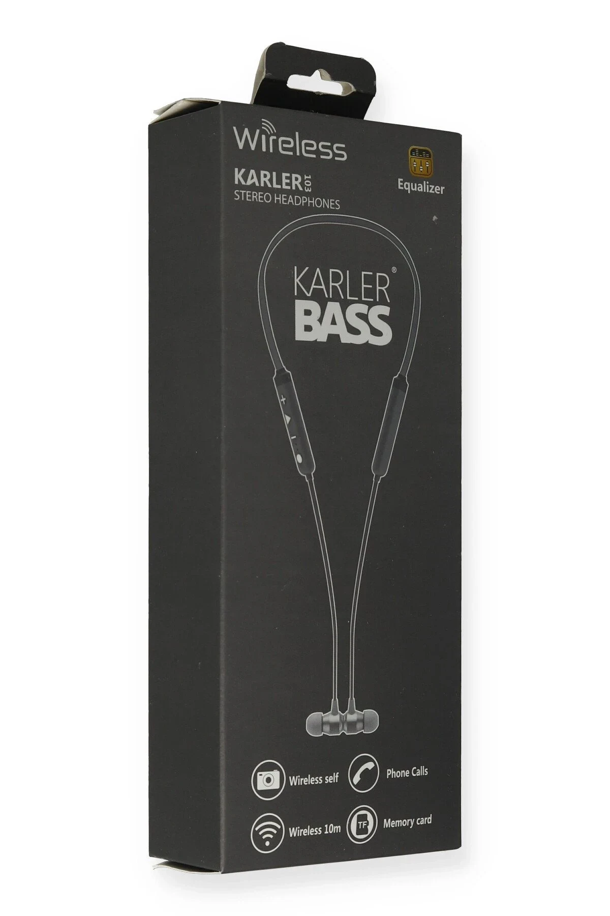 Karler Bass KR103 Kablosuz Kulaklık - Gri