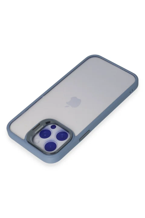 Joko Apple iPhone 14 Pro Max Kılıf Roblox Lens Standlı Kapak - Sierra Blue