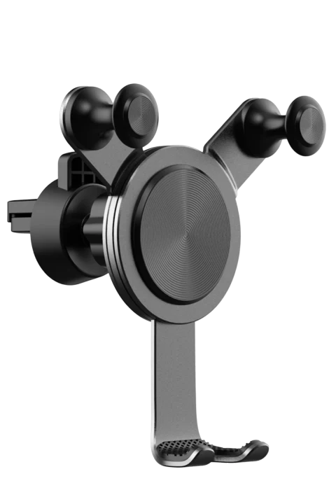 Konfulon CM14 Izgara Klipsli Araç Tutucu - Siyah