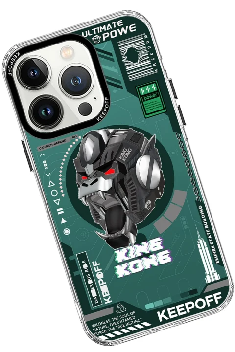 Keep Off Apple iPhone 15 Pro DNA Magsafe Kapak - King Kong