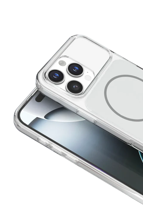 Joko Apple iPhone 16 Pro Max Bruma Magsafe Kapak - Gümüş