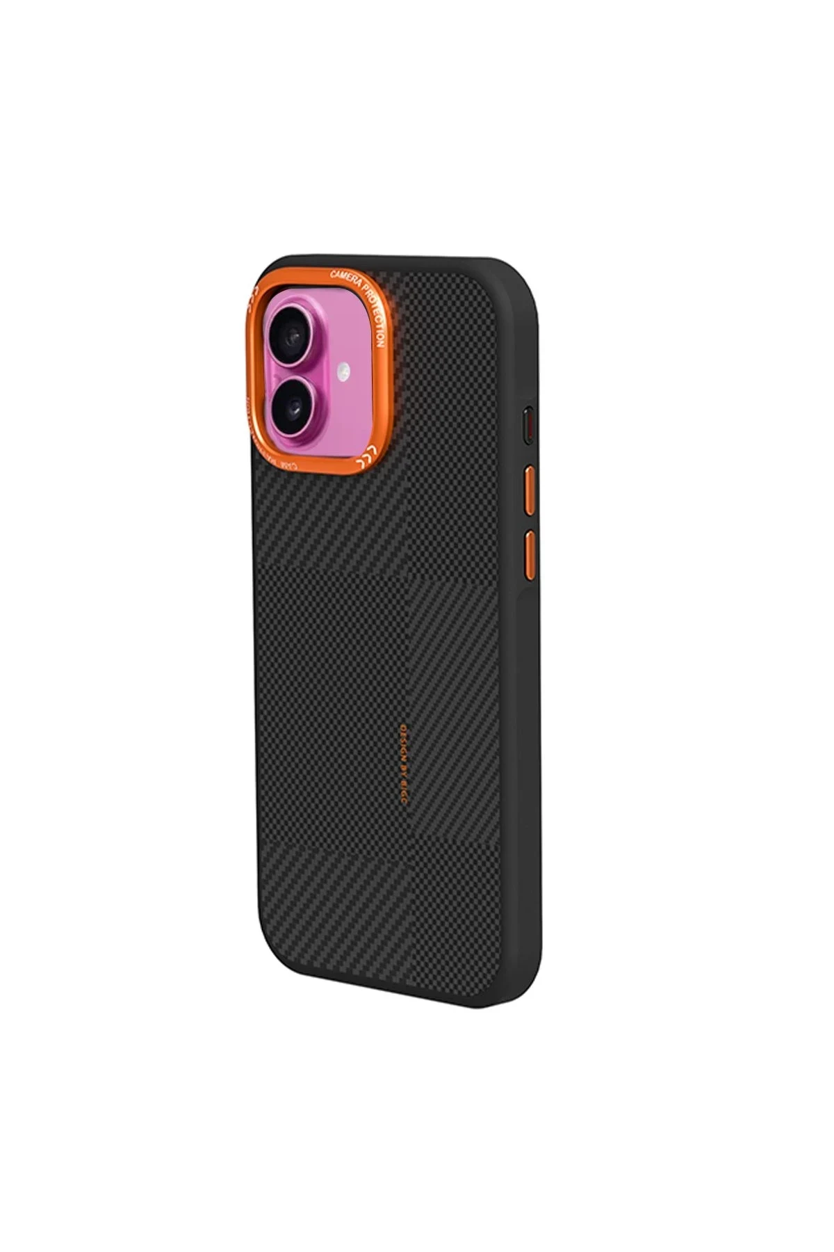 Joko Apple iPhone 16 Orange Karbon Magsafe Kapak - Turuncu