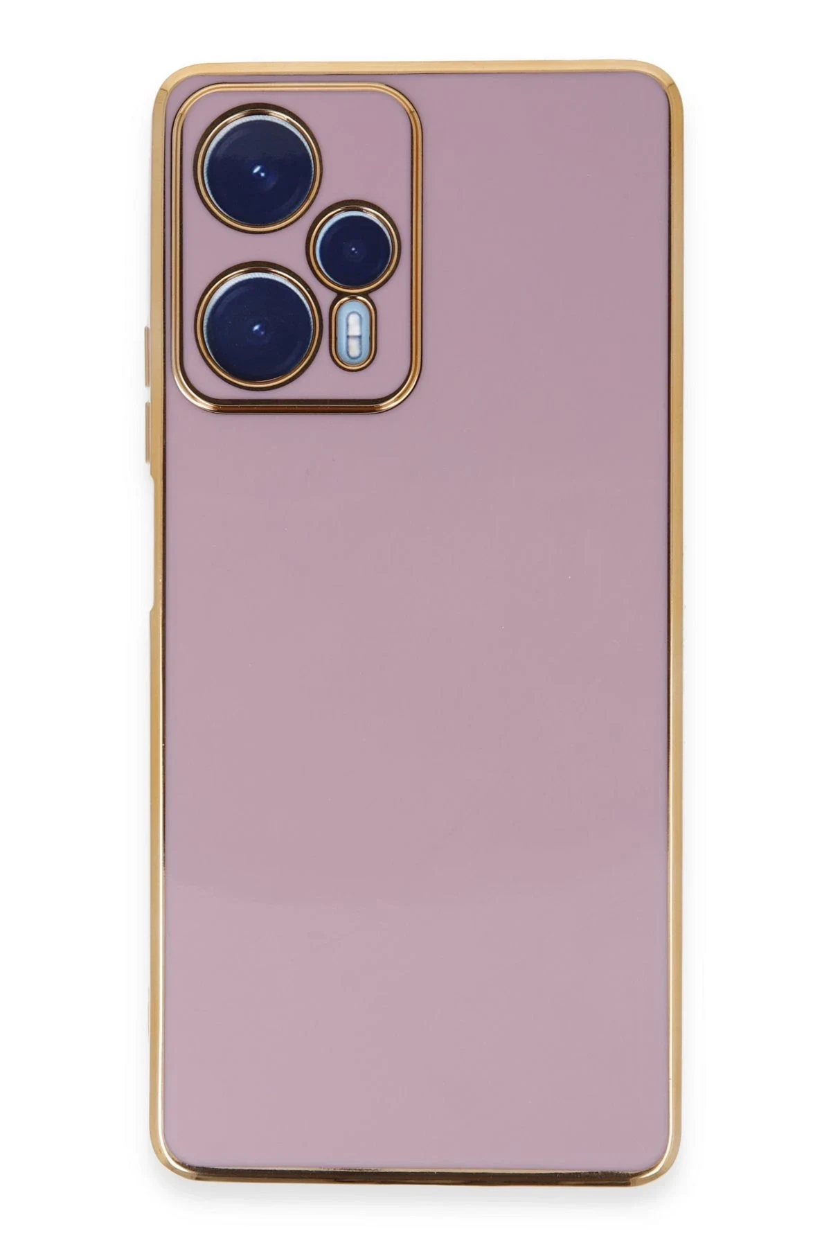 uryport Xiaomi Poco F5 Kılıf Volet Silikon - Mor