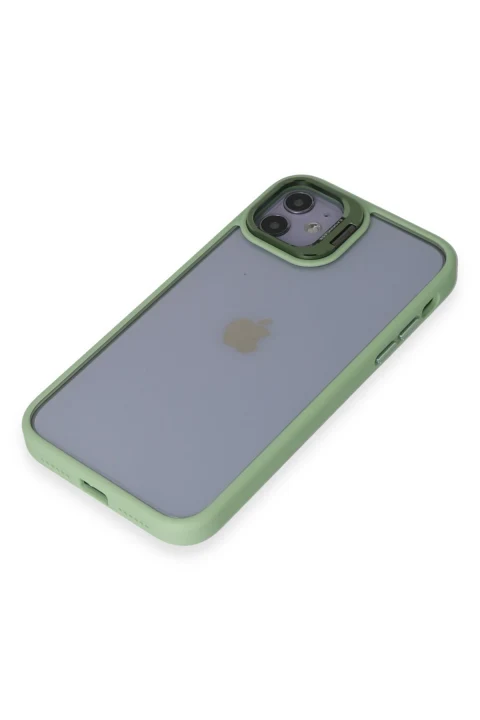 Joko Apple iPhone 11 Kılıf Roblox Lens Standlı Kapak - Yeşil