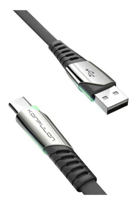 Konfulon DC18 Type-C Kablo 1M 5A - Siyah