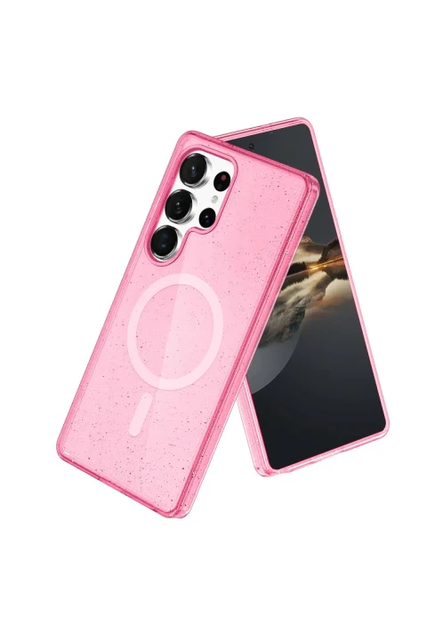 Joko Samsung Galaxy S24 Ultra Kılıf Star Magsafe Kapak - Pembe