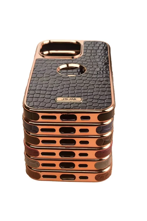 uryport Apple iPhone 14 Pro Max Kılıf Snake Kapak - Koyu Yeşil
