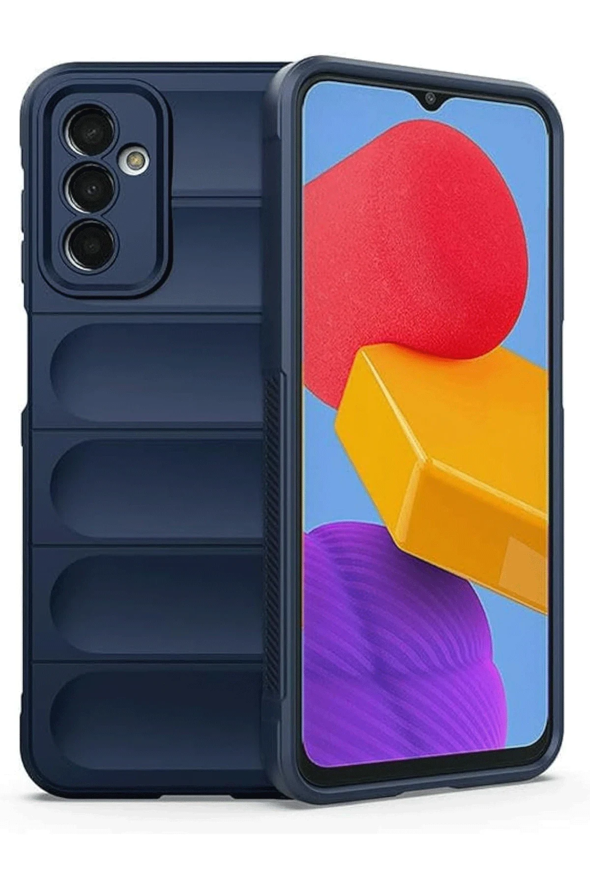 uryport Samsung A36 Kılıf Optimum Silikon - Lacivert
