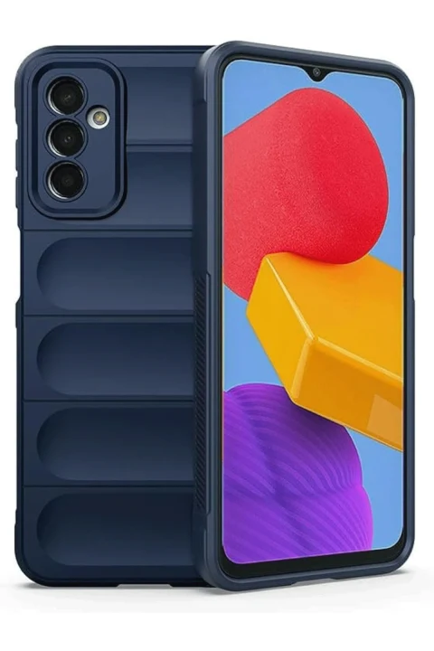uryport Samsung A36 Kılıf Optimum Silikon - Lacivert