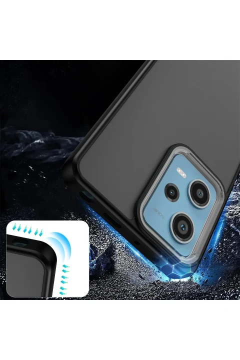 uryport Xiaomi Redmi Note 12 4G Kılıf Elegant Kapak - Derin Mor