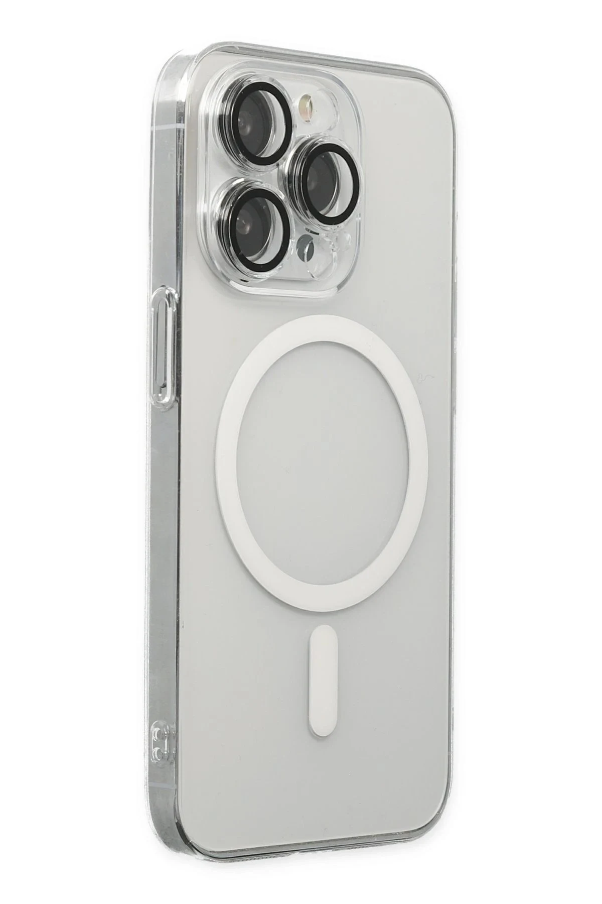 uryport Apple iPhone 14 Pro Max Kılıf Kaou Magneticsafe Slim Kapak - Şeffaf
