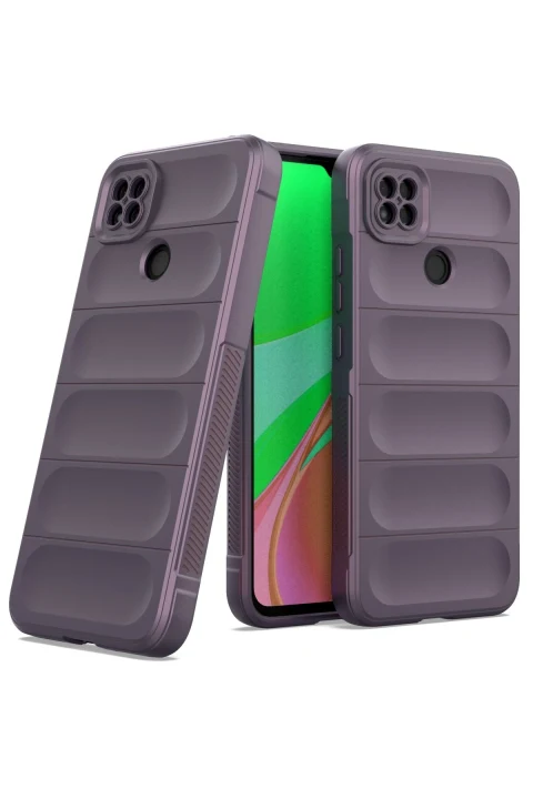 uryport Xiaomi Redmi 9C Kılıf Optimum Silikon - Mor