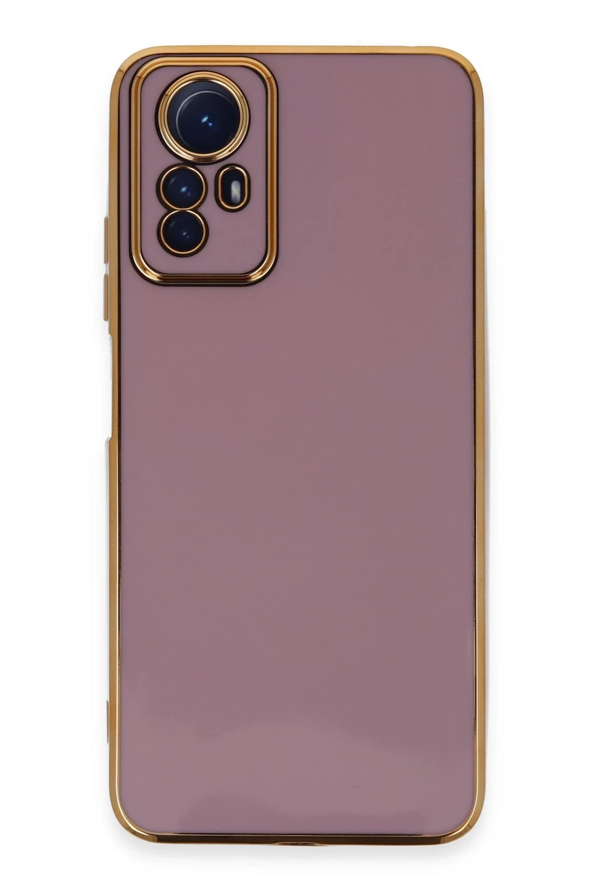 uryport Xiaomi Redmi Note 12S Kılıf Volet Silikon - Mor