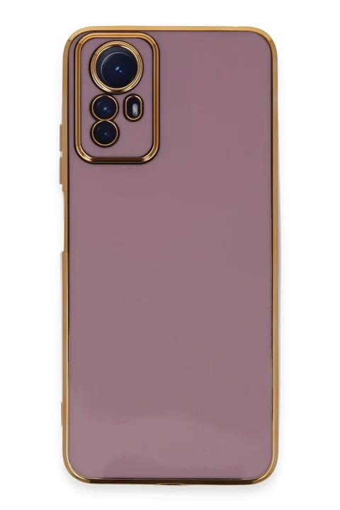 uryport Xiaomi Redmi Note 12S Kılıf Volet Silikon - Mor