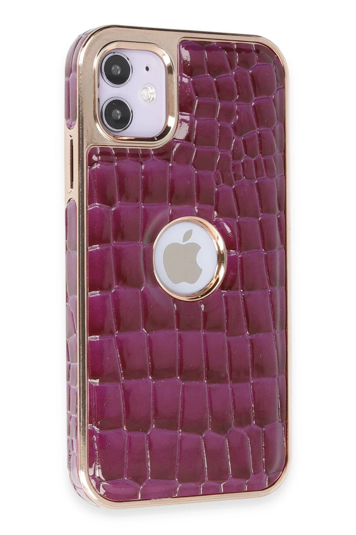 uryport Apple iPhone 11 Kılıf Snake Kapak - Derin Mor