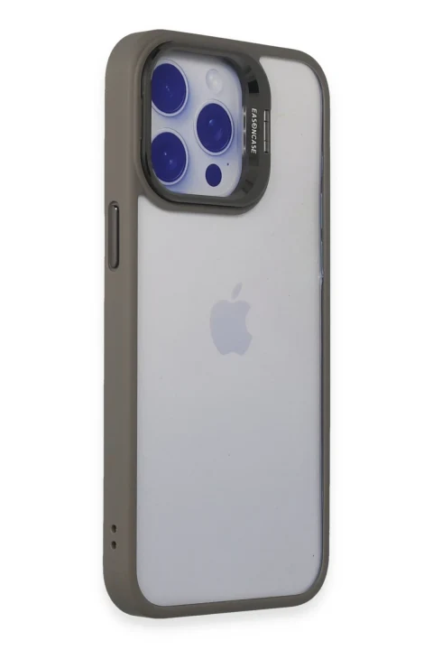 Joko Apple iPhone 15 Pro Kılıf Roblox Lens Standlı Kapak - Titan Gri