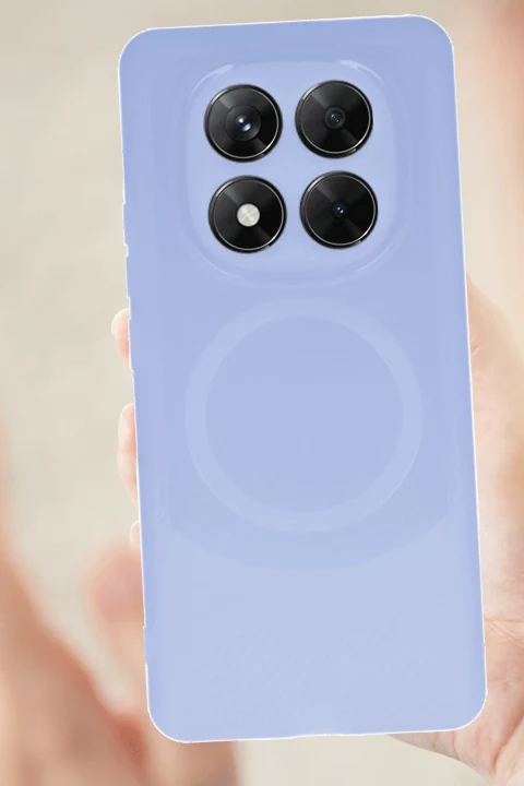 uryport Xiaomi Redmi Note 14 Pro 4G Kılıf Maya Karbon Kapak - Kırmızı