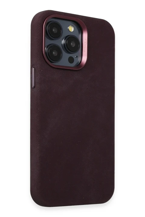 Joko Apple iPhone 14 Pro Kılıf Velvet Magsafe Kapak - Derin Mor