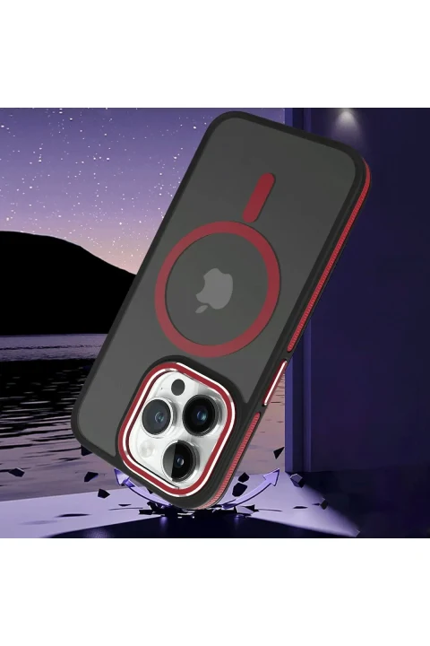 Joko Apple iPhone 13 Pro Max Winner Magsafe Kapak - Kırmızı