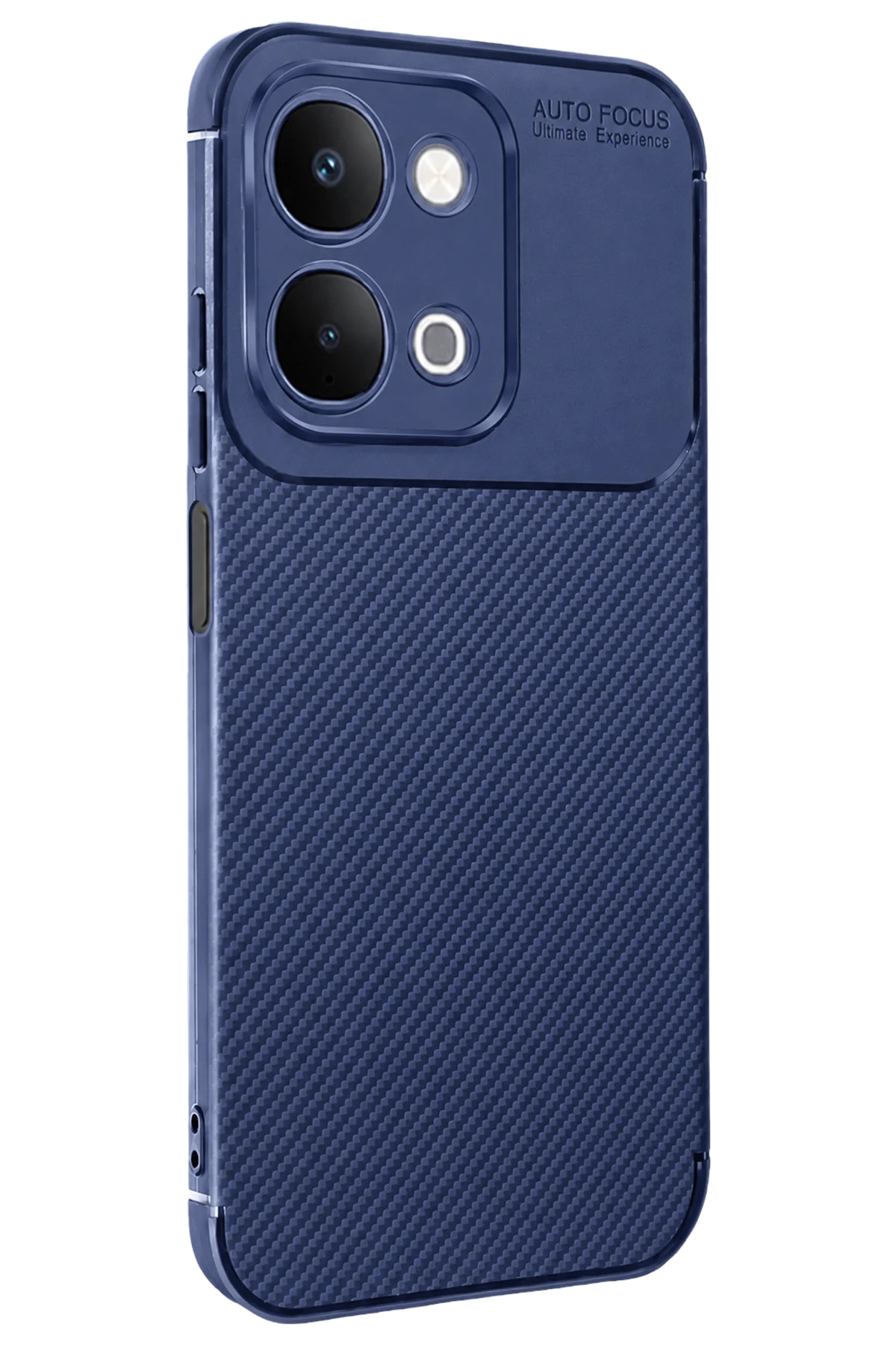 uryport Vivo Y31d Auto Focus Karbon Kapak - Lacivert