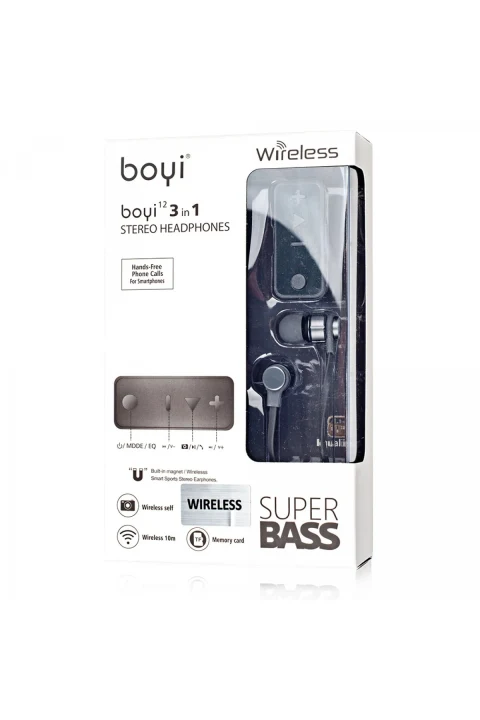 Karler Bass Boyi12 Kablosuz Kulaklık - Beyaz