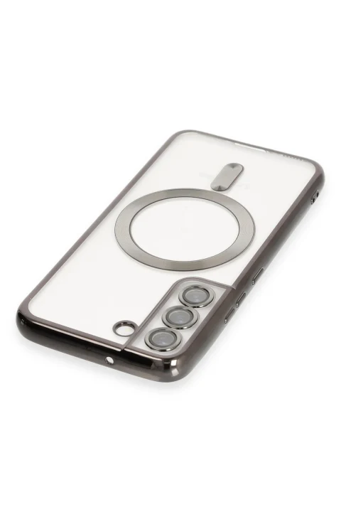 uryport Samsung Galaxy S22 Kılıf Kross Magneticsafe Kapak - Siyah
