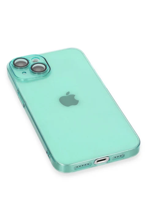 uryport Apple iPhone 13 Kılıf Armada Lensli Kapak - Yeşil
