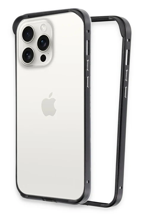 Joko Apple iPhone 14 Pro Max Land Bumper Koruma Kapak - Siyah