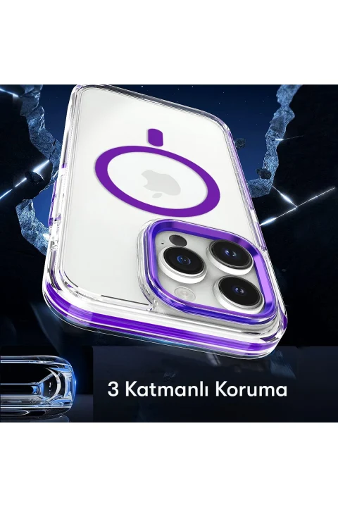 Joko Apple iPhone 14 Pro Bella Magsafe Kapak - Turuncu