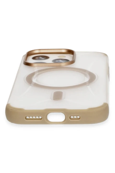 Joko Apple iPhone 15 Pro Max Hilton Magsafe Kapak - Gold