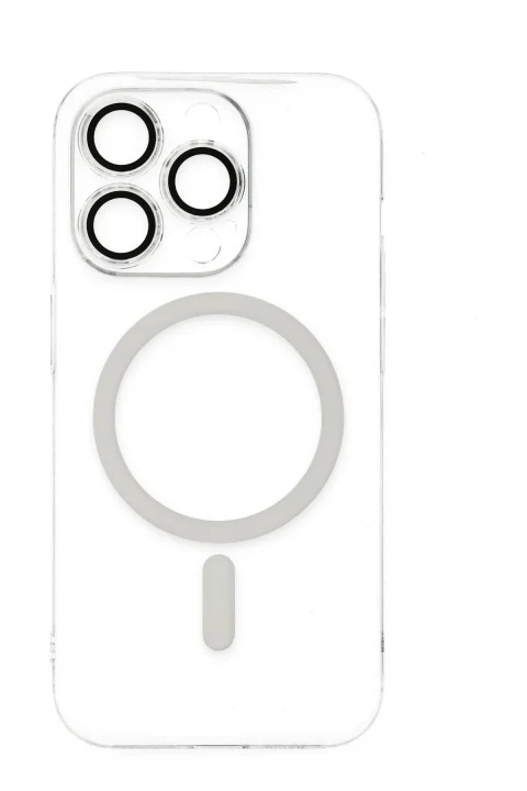 uryport Apple iPhone 14 Pro Max Kılıf Kaou Magneticsafe Slim Kapak - Şeffaf