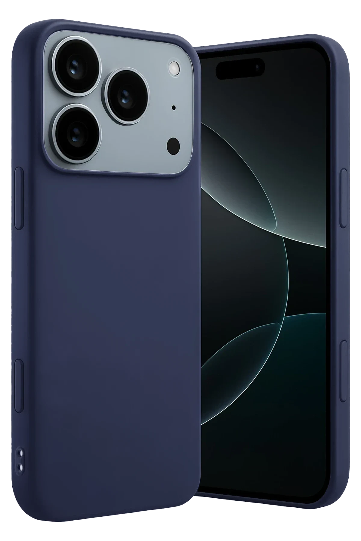 uryport Apple iPhone 18 Pro First Silikon - Lacivert