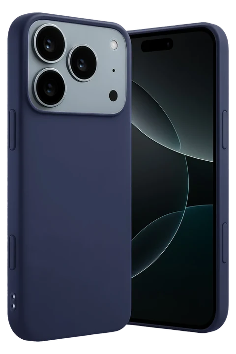 uryport Apple iPhone 18 Pro First Silikon - Lacivert