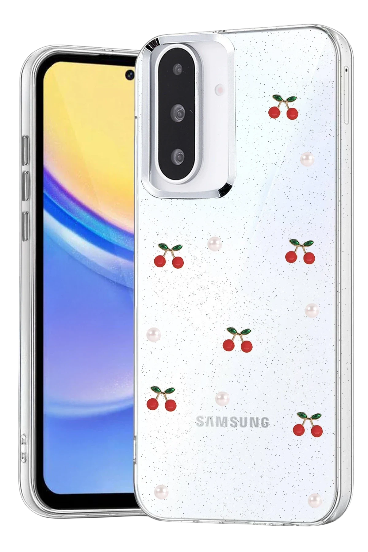 uryport Samsung Galaxy A36 Fiyonk Desenli Kapak - Desen 9