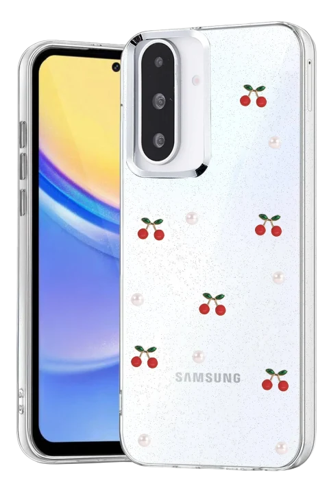 uryport Samsung Galaxy A36 Fiyonk Desenli Kapak - Desen 9