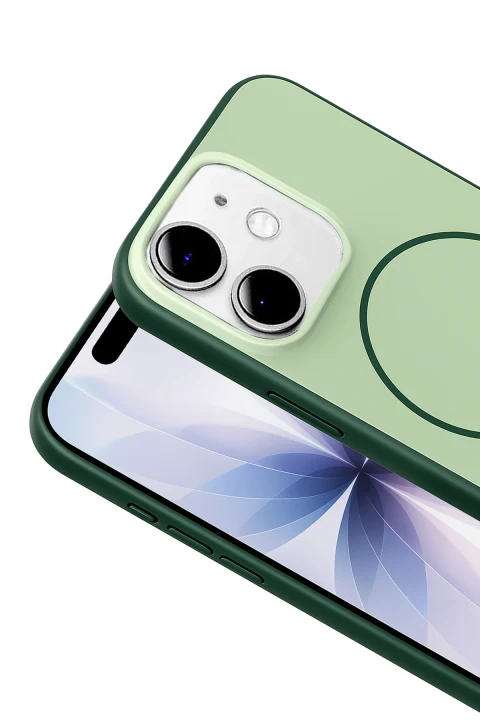 Joko Apple iPhone 11 Neva Magsafe Kapak - Koyu Yeşil