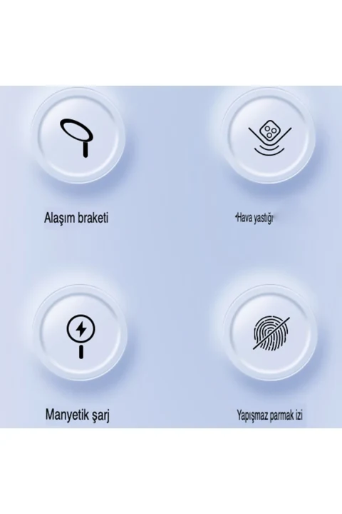 Joko Apple iPhone 14 Pro Max Kılıf Zoom Standlı Silikon - Derin Mor