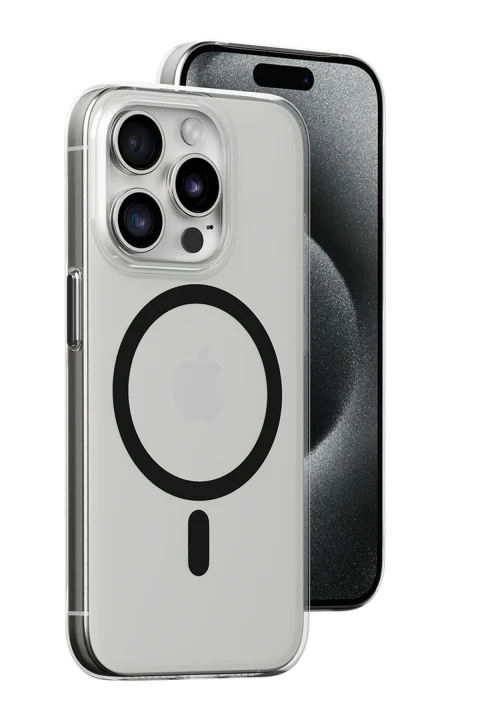 Joko Apple iPhone 14 Pro Kılıf Bubble Magsafe Kapak - Siyah