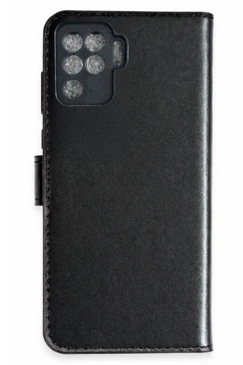 uryport Oppo Reno 5 Lite Trend S Plus Kapaklı Kılıf - Siyah