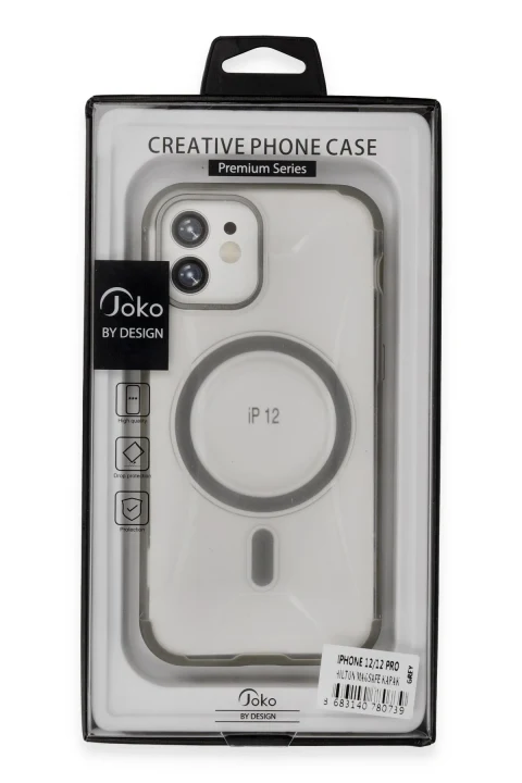 Joko Apple iPhone 12 Hilton Magsafe Kapak - Lacivert