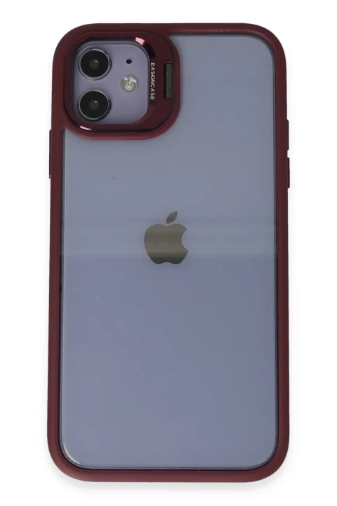 Joko Apple iPhone 11 Kılıf Roblox Lens Standlı Kapak - Bordo