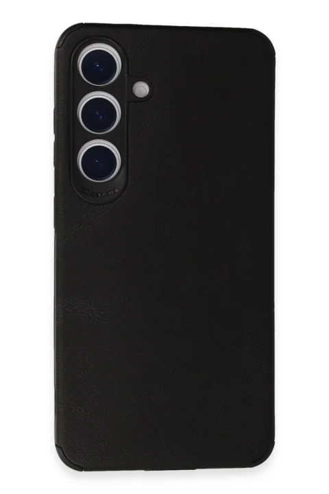 uryport Samsung Galaxy S24 Plus Kılıf Loop Deri Silikon - Siyah