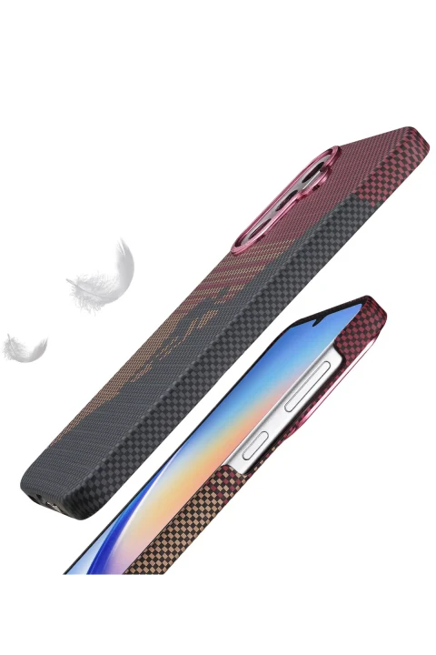 uryport Samsung Galaxy A26 Vega Magsafe Kapak - Kırmızı