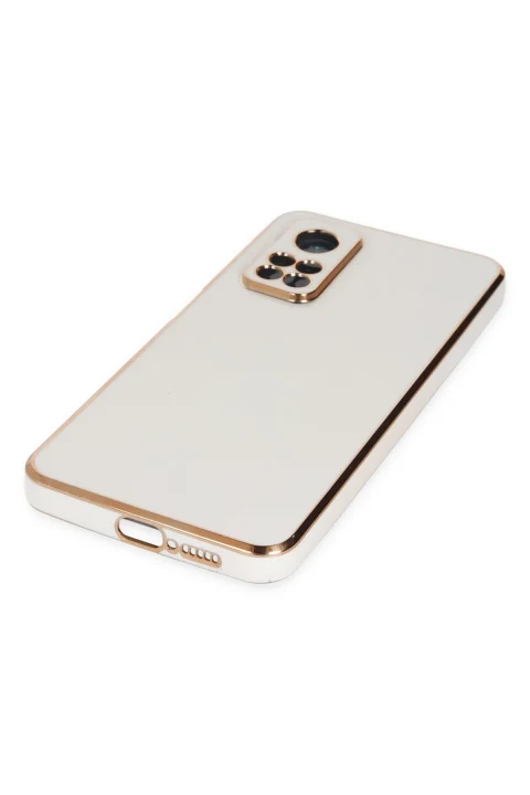 uryport Xiaomi Mi 10T Kılıf Volet Silikon - Beyaz