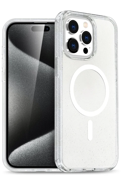 Joko Apple iPhone 14 Pro Max Star Magsafe Kapak - Şeffaf