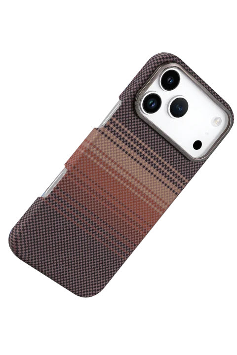 uryport Apple iPhone 17 Pro Max Vega Magsafe Kapak - Çöl Titanyum