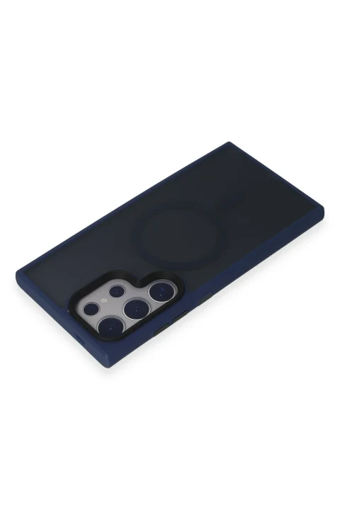 uryport Samsung Galaxy S24 Ultra Kılıf Trex Magneticsafe Kapak - Lacivert