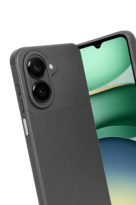 uryport Xiaomi Redmi A5 4G Auto Focus Karbon Kapak - Gri