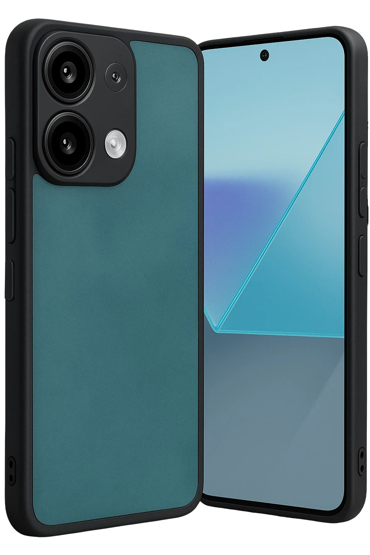 uryport Xiaomi Redmi Note 13 Pro 5G Kılıf Aras Deri Kapak - Açık Yeşil